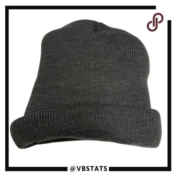 Thermosoft Men's Insulated Knit Cuffed Beanie Charcoal Gray OS - Picture 1 of 5